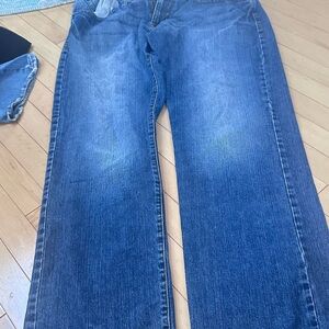 Guess Men's Relaxed Fit Blue Jeans